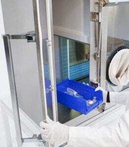 Transferring Materials Into Compounding Aseptic Isolator Antechamber