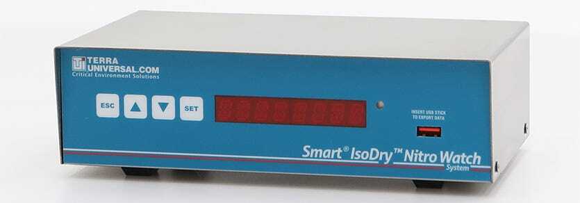 Advantages of Terra Universal's Smart Nitro-Watch for Desiccator Cabinets and Glove Boxes