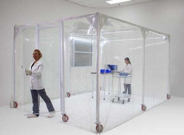 EZ-UP Cleanroom®: Versatile Modular Enclosure